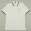 Fred Perry Twin Tipped Polo Shirt M3600 - White/Black